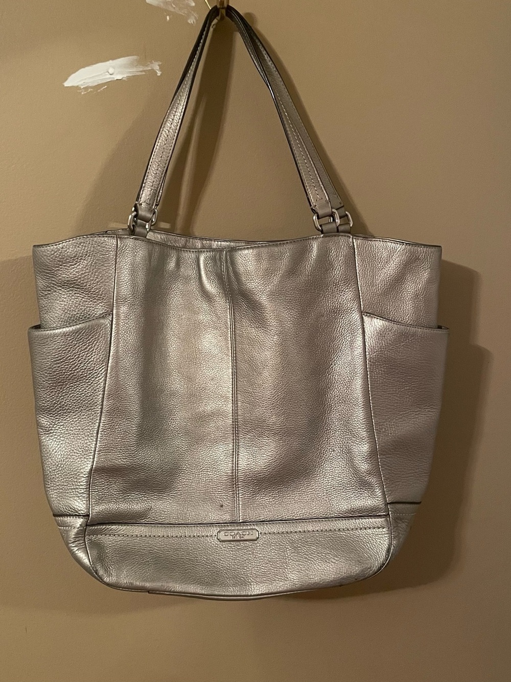 Coach Park Saddle Tote